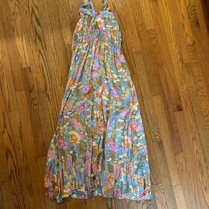 Summer floral maxi dress. Never worn